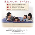 ファミリーマットレス 敷布団 シングル 厚さ12cm 洗える 敷パッド付き