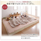 ファミリーマットレス 敷布団 シングル 厚さ12cm 洗える 敷パッド付き