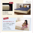 ファミリーマットレス 敷布団 ワイドK200 厚さ16cm 洗える 敷パッド付き