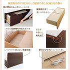 ベッド セミダブル 連結収納 壁付け 国産 ファミリー スタンダードポケットコイル Bタイプ お客様組立