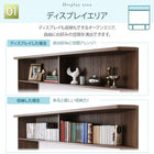 テレビボード 2点セット (テレビボード+キャビネット) ハイタイプ コーナー