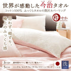 敷パッド 単品 キング 今治タオル 綿100% 洗える コットン