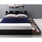 クイーンベッド ベット 収納 フランスベッド マルチラススーパースプリングマットレス付き