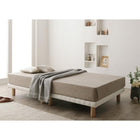 シングル ショート丈脚付きマットレス すのこ 薄型プレミアムポケットコイル 脚15cm