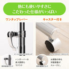 コートハンガー 足元に収納ケースが置ける 頑丈 ダブルバー