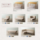 こたつ リビングダイニングセット 5点セット テーブル+2人掛けソファ1脚+1人掛けソファ2脚+コーナーソファ1脚 W120 高さ調節