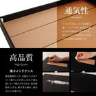 セミダブル フロアベッド スタンダードポケットコイル ヘッドレス