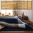 こたつ 布団 こたつ用掛布団単品 正方形 75×75 天板対応 パッチワーク