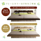 大型 連結ベッド フロアベッド スタンダードポケットコイル キング SS+S