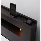 ガス式 ベッド 収納 跳ね上げ クイーン SS×2 薄型スタンダードボンネルコイル 縦開き 深さラージ お客様組立