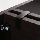 ガス式 ベッド 収納 跳ね上げ クイーン SS×2 薄型スタンダードボンネルコイル 縦開き 深さラージ お客様組立