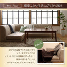 こたつ天板サイズに合わせて選べる洗えるフロアコーナーソファ W105天板対応サイズ 1 人掛け+2 人掛け+コーナー