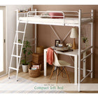 ロフトベッド ロータイプ ハイタイプにも セミシングル コンパクト 薄型軽量ポケットコイル リネンセット ショート丈