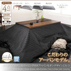 こたつ テーブル単品 正方形 75×75