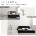 フロアベッド セミシングル スタンダードポケットコイル ライト