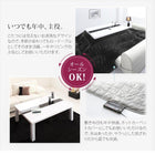 こたつ テーブル単品 4尺長方形 80×120 鏡面仕上げ