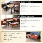 こたつ ソファ リビングダイニングセット 5点セット テーブル+2人掛けソファ1脚+1人掛けソファ1脚+コーナーソファ1脚+スツール1脚 W120 高さ調節