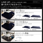 こたつ テーブル単品 鏡面仕上 4尺長方形 80×120 モノトーン