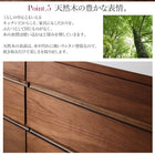 ワイドキッチンカウンター 幅180 開梱設置付き 4段引き出し 天然木