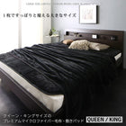 敷パッド 単品 キングサイズ プレミアムマイクロファイバー