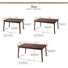 ダイニングこたつ テーブル単品 W105 高さ調節 収納付