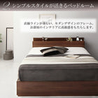 すのこベッド 収納 スタンダードボンネルコイルマットレス付き セミダブル
