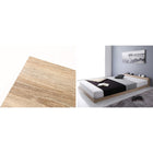 フロア ロー ベッド プレミアムボンネルコイルマットレス付き シングル 棚 コンセント付き