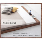 フロア ロー ベッド ベットフレームのみ シングル 布団のように使える 棚 コンセント付き