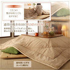 厚み40mmのふっくら厚敷きクッションラグ 190×190cm
