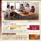 こたつ用掛布団単品 4尺長方形 80×120 天板対応