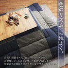 こたつ 布団 掛布団&敷布団 2点セット 正方形 80×80 天板対応コットン100% 国産