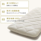長座布団 三層 65cm 150cm 日本製綿100%
