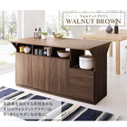 ワイドバタフライキッチンカウンター 幅150 キッチン収納・作業台・テーブル