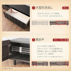 2点セット(150ローボード+リフティングテーブル) 国産 完成品 古木風 リビングシリーズ