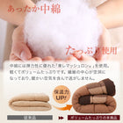 こたつ布団しじら織パッチワーク こたつ用掛布団単品 正方形(80×80cm)天板対応