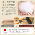 こたつ布団 掛布団&敷布団2点セット 正方形(80×80cm)天板対応 ギャッベデザイン