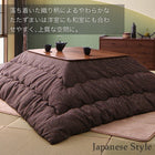 こたつ布団ワッフル生地 掛布団&敷布団2点セット 正方形(80×80cm)天板対応