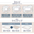 こたつ布団ワッフル生地 こたつ用掛布団単品 5尺長方形(90×150cm)天板対応