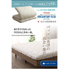 敷布団 敷き布団 日本製 国産 セミシングル 布団 帝人 TEIJIN MEGATOPECO 固綿 硬め 軽量 体圧分散 防ダニ 抗菌防臭 高反発 長持ち 高通気 セミシングル