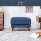 オットマン(ブライト) 60×35×31cm ダークブラウン