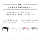 カジュアルコタツ コター 幅90×奥行60cm ブルーグレー