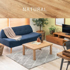 カジュアルコタツ 天板ウッド 75×60cm ナチュラル