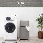 キャスター付収納ボックス45×32×66cm ダークブラウン