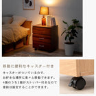 コスメワゴン42.5×31×51cm ホワイト