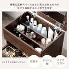 コスメワゴン42.5×31×51cm ホワイト