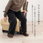 コタツチェア 60×89×88cm ダークブラウン