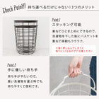 2段ランドリーラック(角型) 33×39×108cm ダークブラウン