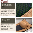 アウトドアベッド 61×185×50cm ブラウン