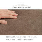 オットマン ニール 78×63×42cm ブラウン