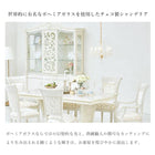 ガラスシャンデリア 5灯 42×42×38cm クリア